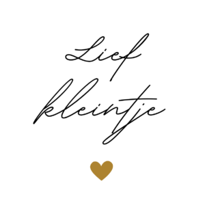Lief kleintje